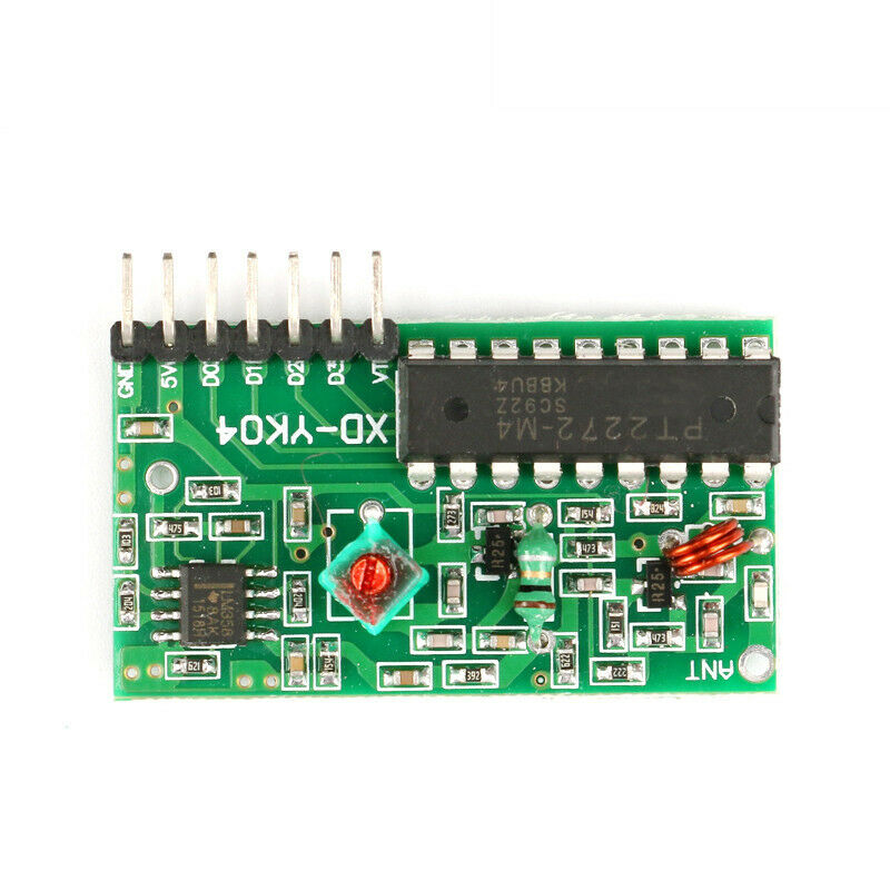 1pcs 2272-M4 four-button remote control with receiving board remote control kit