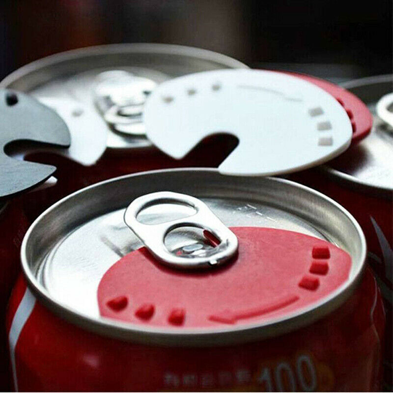 5PCS Beverage Can Lid Cap Soda Beverage Drink Snaps Tops Cover Beer Seale.l8
