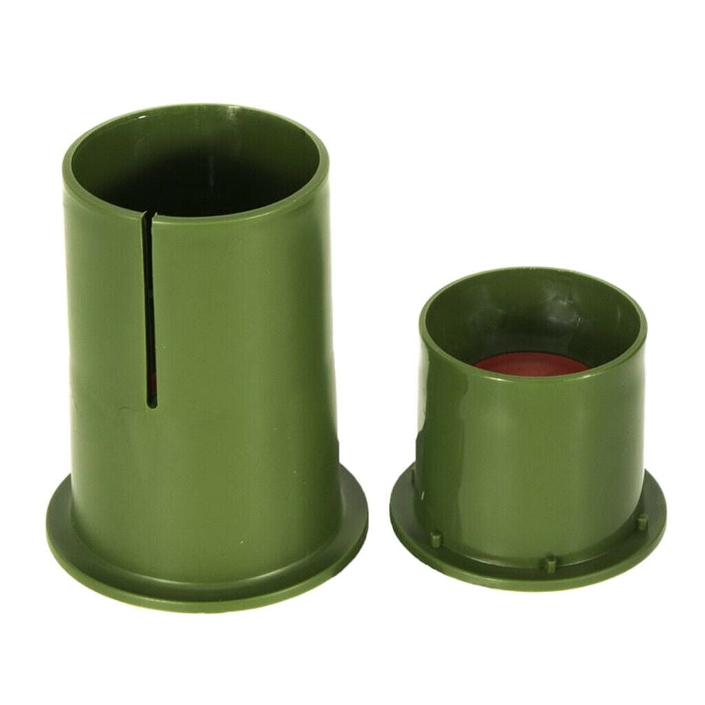 Plastic Fishing Bait Tackle Trap Basket Lure Feeder Thrower Holder Maker