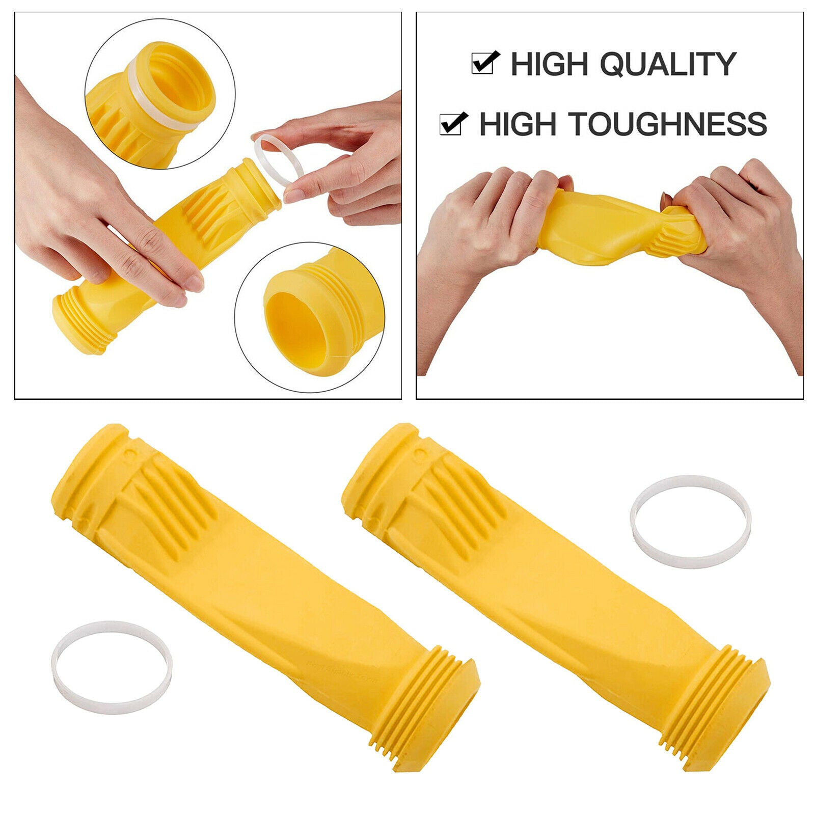 2x Heavy Duty Diaphragm W81600 for Zodiac Baracuda Swimming Cleaning Yellow