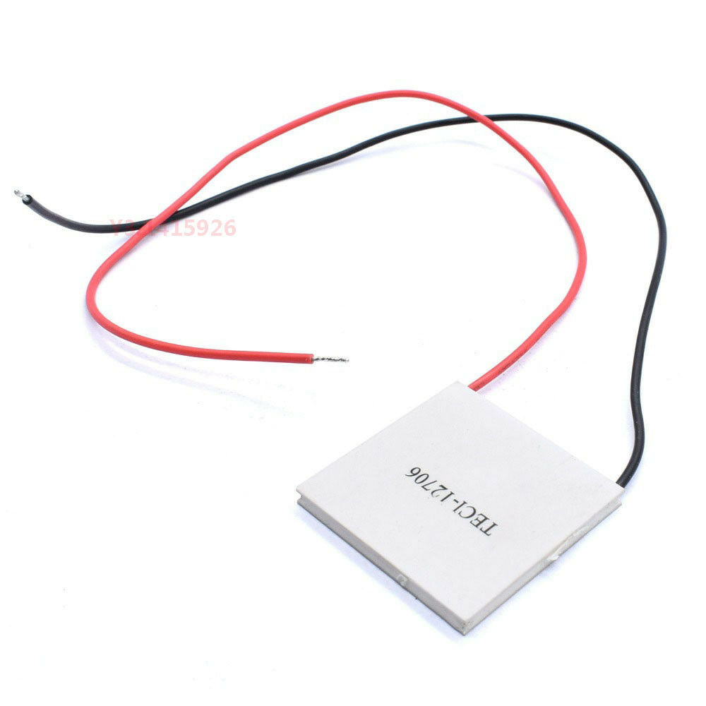 10Pcs TEC1-12706 Heatsink Thermoelectric Cooling Peltier Cooler Module12V 60W 6A