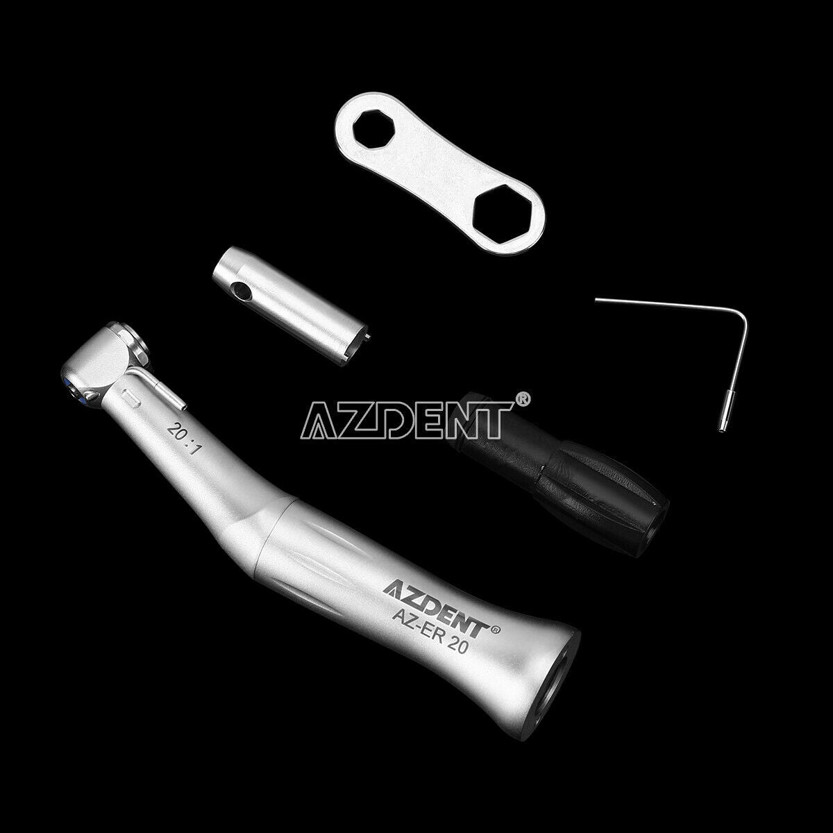 Dental 20:1 Reduction Implant Contra Angle Push Low Speed Handpiece AZ-ER 20