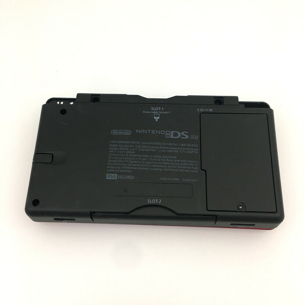 Red Imperial Dragon Housing Shell Buttons+Screwdriver For Nintendo DS Lite NDSL