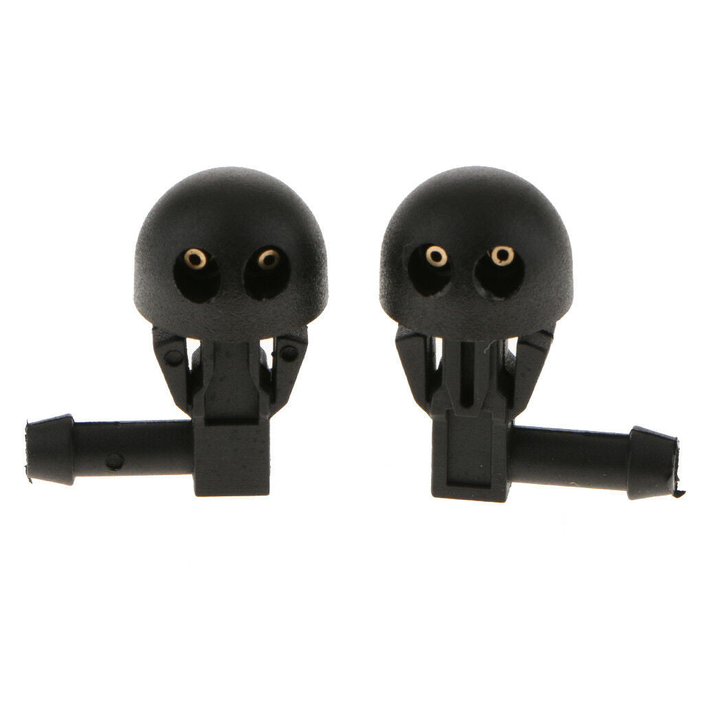 2x Universal Car Vehicle Windshield Washer Spray Wiper Sprinkler Nozzle