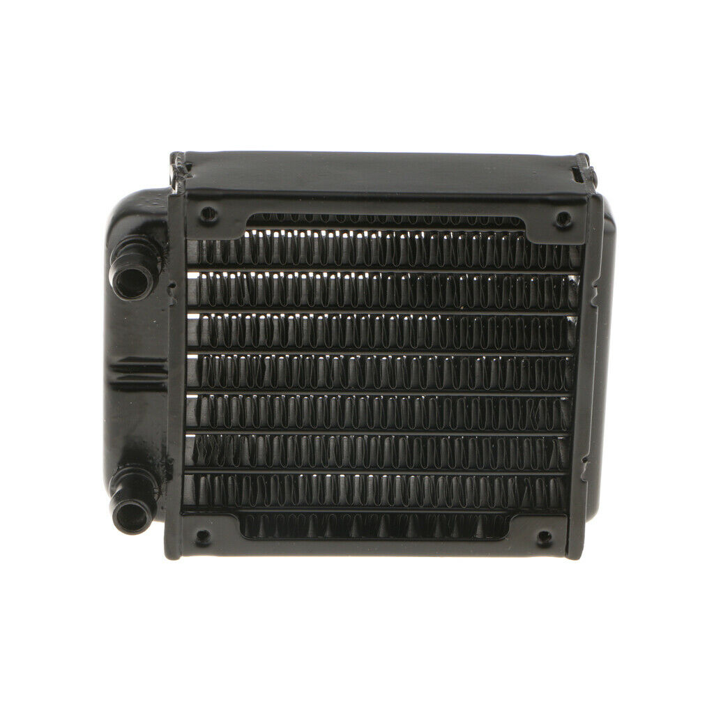 80mm 8 Pipe Aluminum Heat Exchanger Radiator for CPU Water Cool Aluminum For