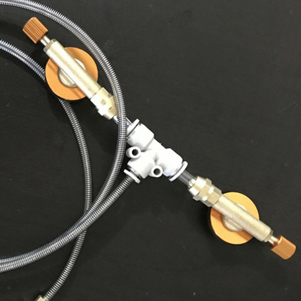 100cm Multi-cylinder Connectors Connects Two Flat Gas Tanks &   Valve