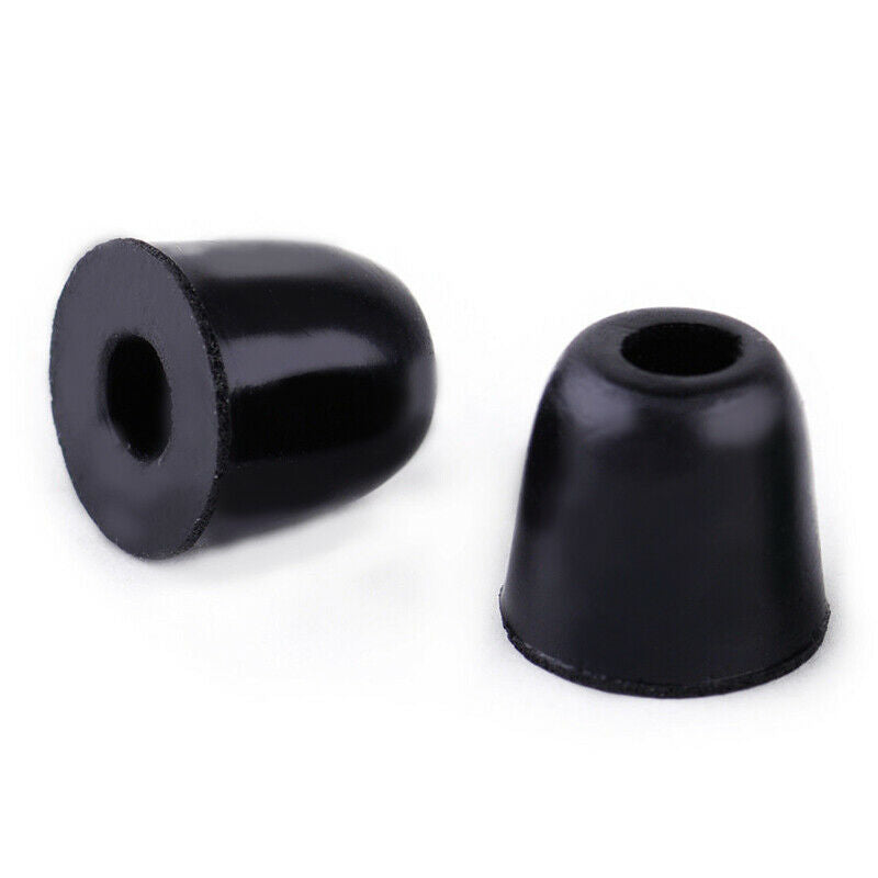 5 Pairs Noise Memory Foam In-ear Earphones Earbuds Tips Eartips Earplug Black