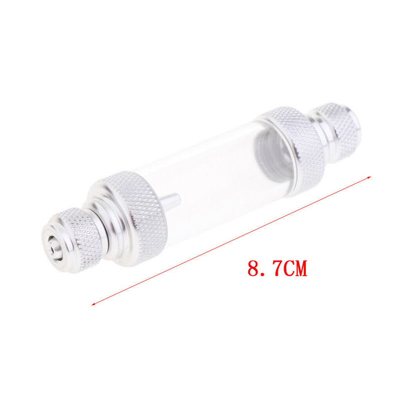 Aquarium Aluminum Bubble Counter CO2 Regulator With Check Valve