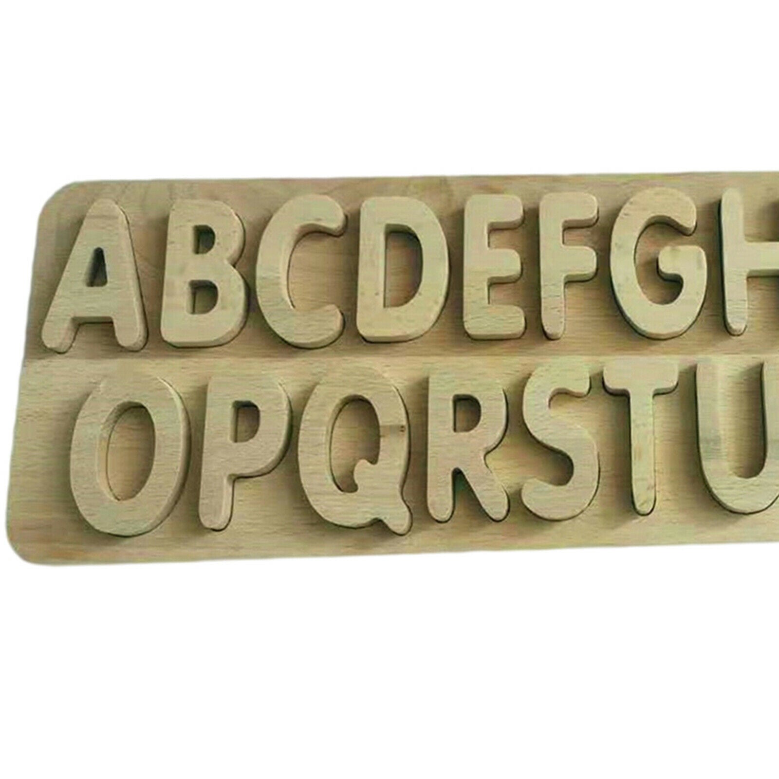 Letter Puzzle Board Toys Educational Alphabet Number Recognition Learning