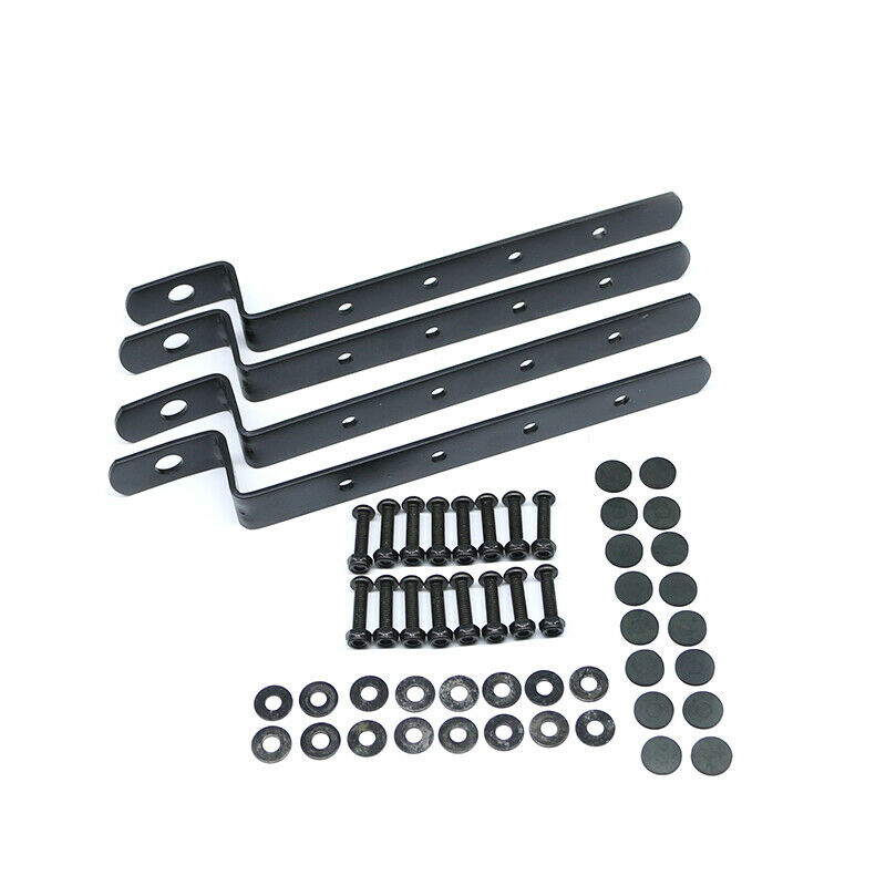 Adjustable Saddle bag Support Bar Mounting Kit Bracket For Cafe Racer Universal