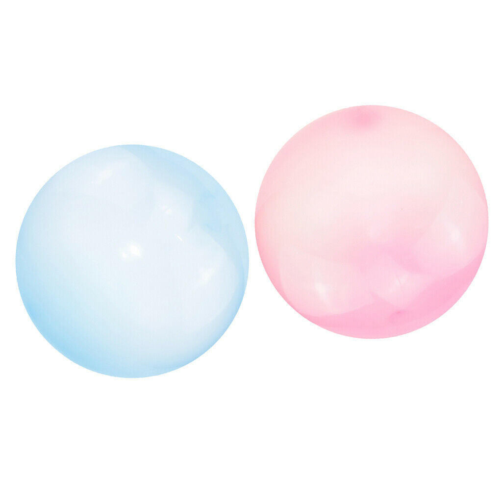 2pcs Bubble Ball Balloon Funny Beach Wedding Kids Game Interactive Toys
