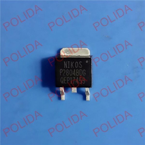 10PCS Field Effect Transistor NIKOS/NIKO-SEM TO-252-3 ( DPAK ) P2804BDG
