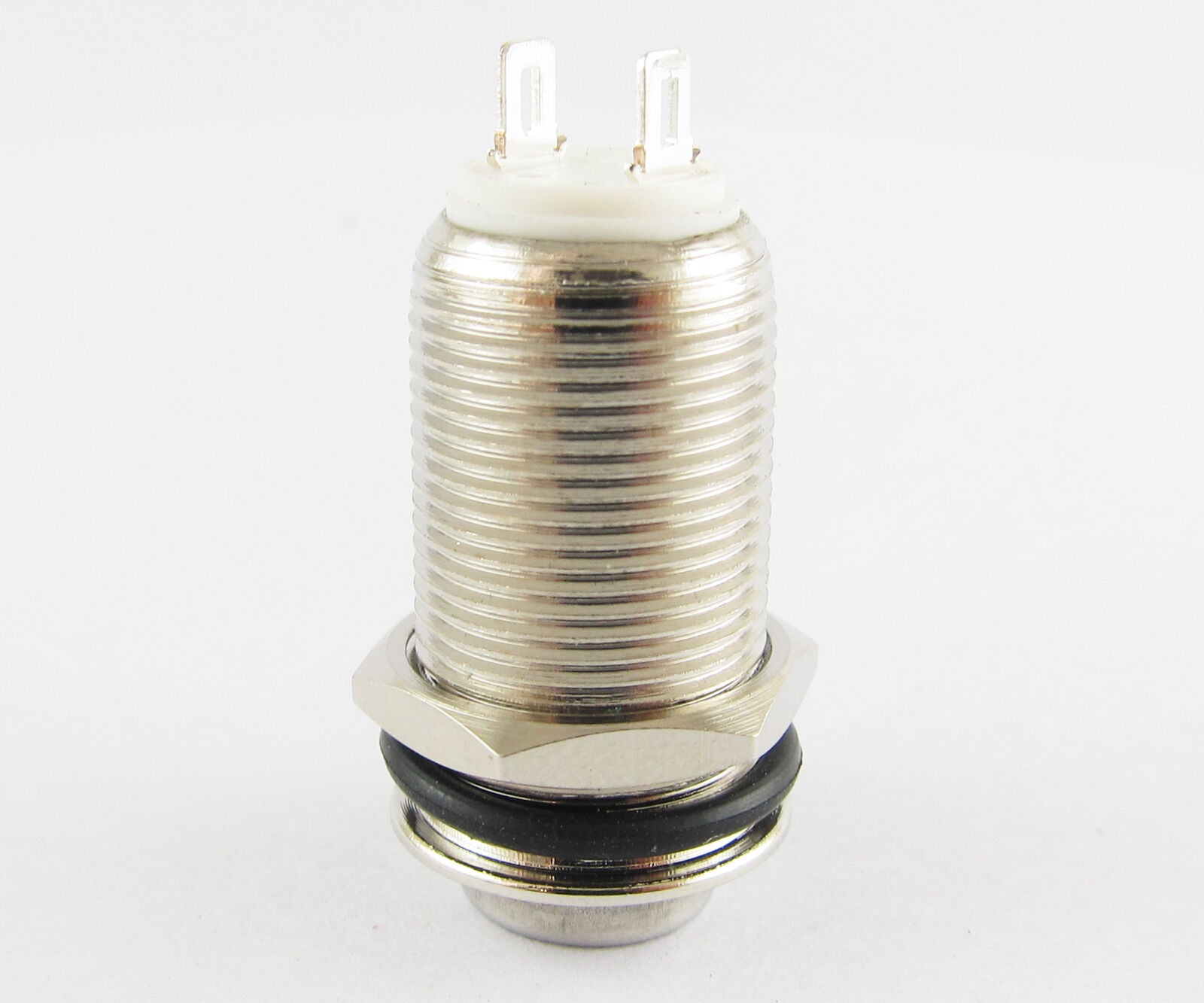 1pc Metal High Flush Push Button Waterproof Self-Locking Switch 12mm QN12-D2 New