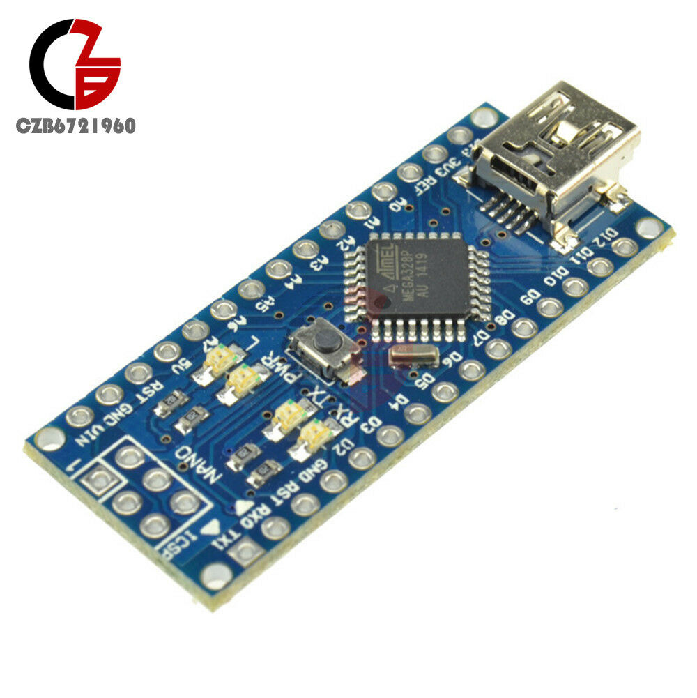 Nano V3.0 ATmega328 CH340G + Expansion Board Terminal Adapter for DIY Arduino