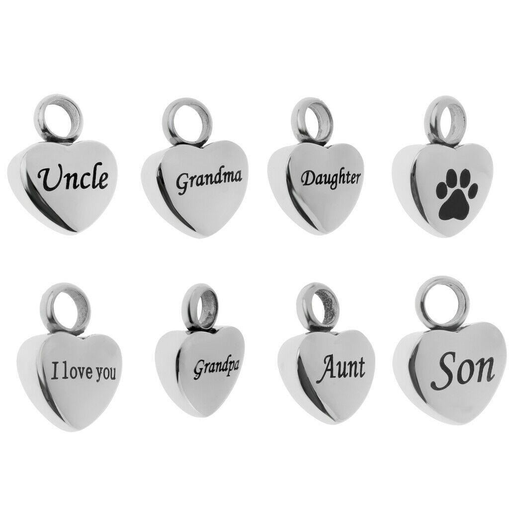 Dog Cat Pet Claw Urn Pendant Memorial Cremation