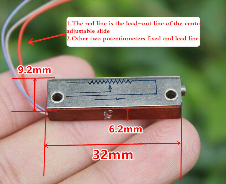 10pcs 1K Precision multi-turn adjustable potentiometer fine-tuning resistance