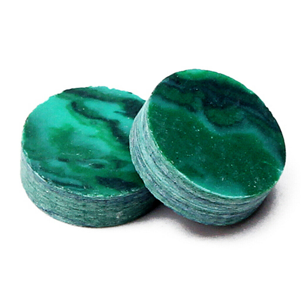 10x Inlay Malachite Dots Marker Decals Freboard for Acoustic Guitar Fret 2mm