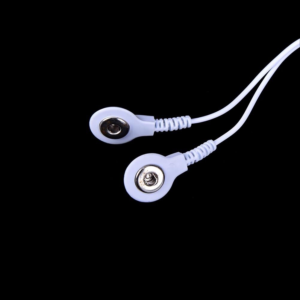 2.5mm 2 Button 2 In 1 Electrode Lead Wires Connecting Cable for MachinEO .l8