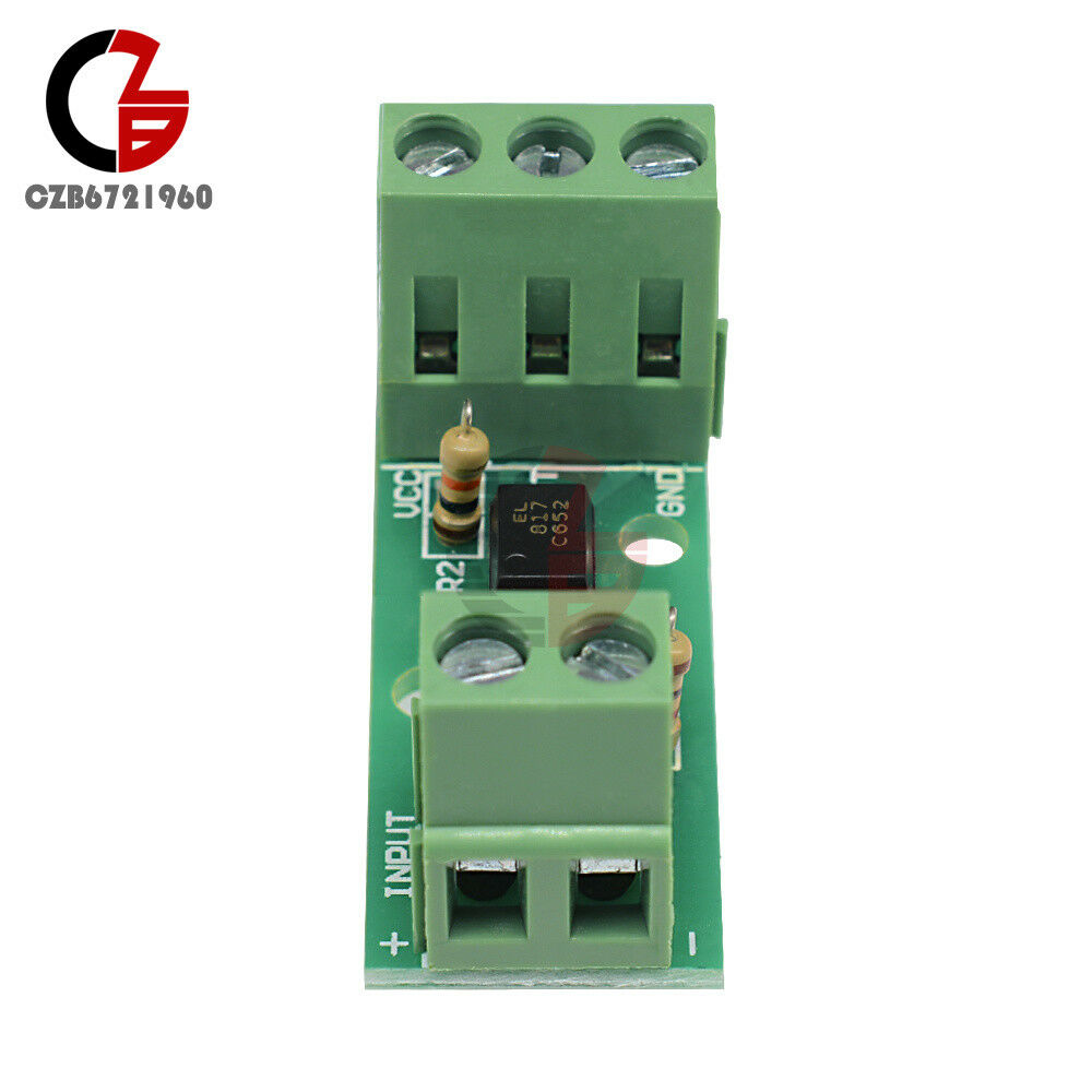 12V 1-Channel Optocoupler Isolation Module Testing Module No PCB Holder