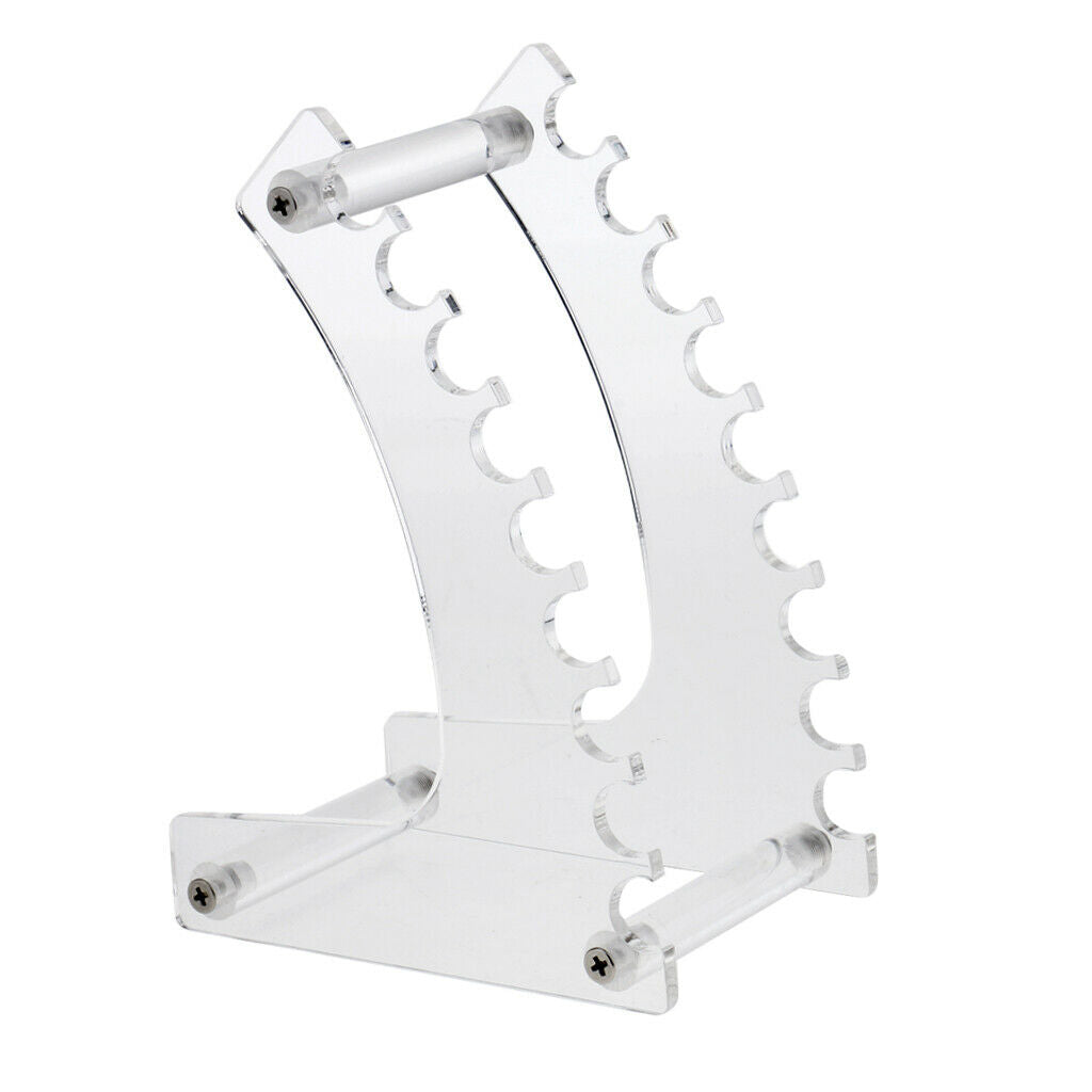 Nail Art Brushes Display Holder Makeup Tools Stand Acrylic Organizer