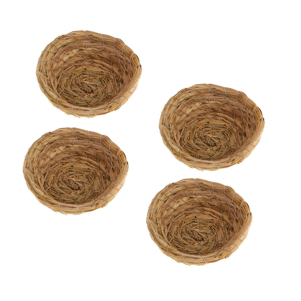 4pcs woven bird's nest birdhouse / brood pen for swallow pigeon