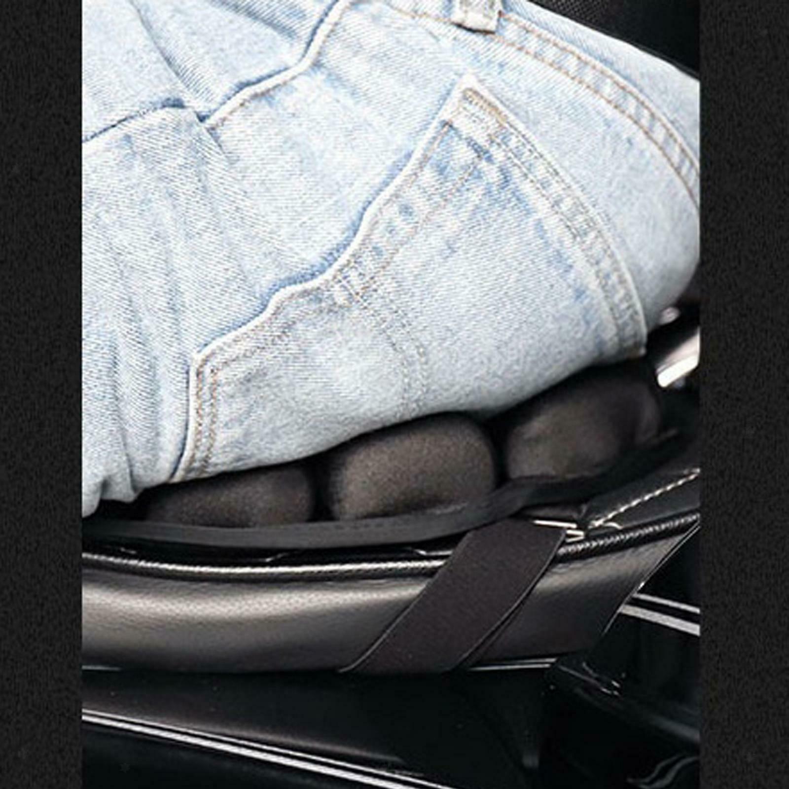 2x Airbags Motorcycles TPU Seat Cushion Large Shock Absorption for Saddles