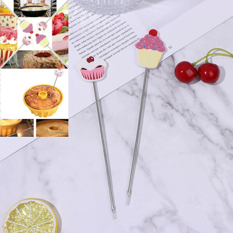 Cake Tester Probe Skewer Baking Check Cupcake Muffin Bread Stainless Stee.l8