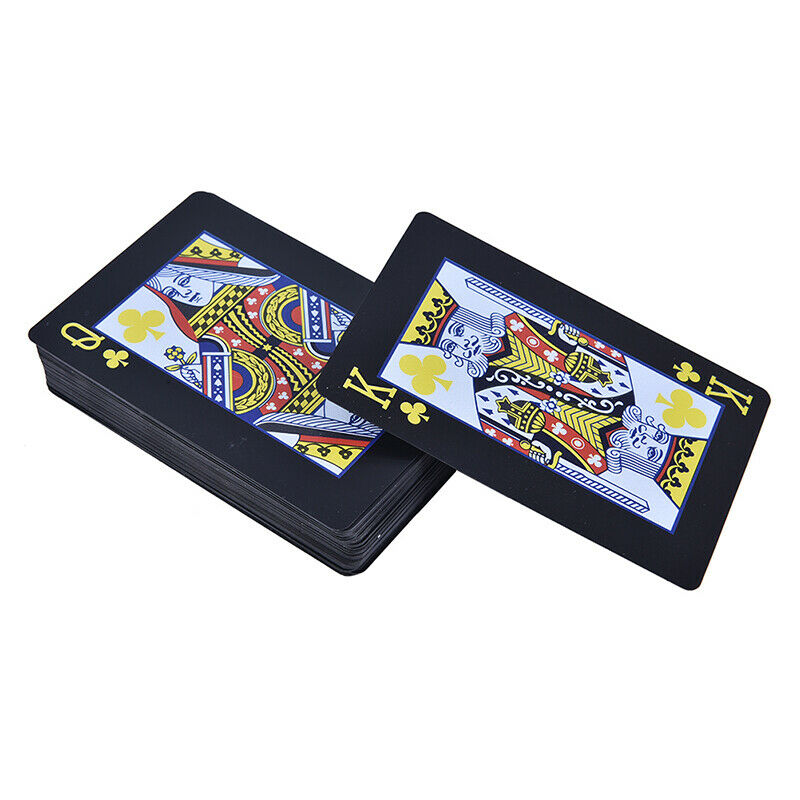 1x Waterproof PVC Plastic Playing Cards Poker Pure Playing Cards Board GameBDAU