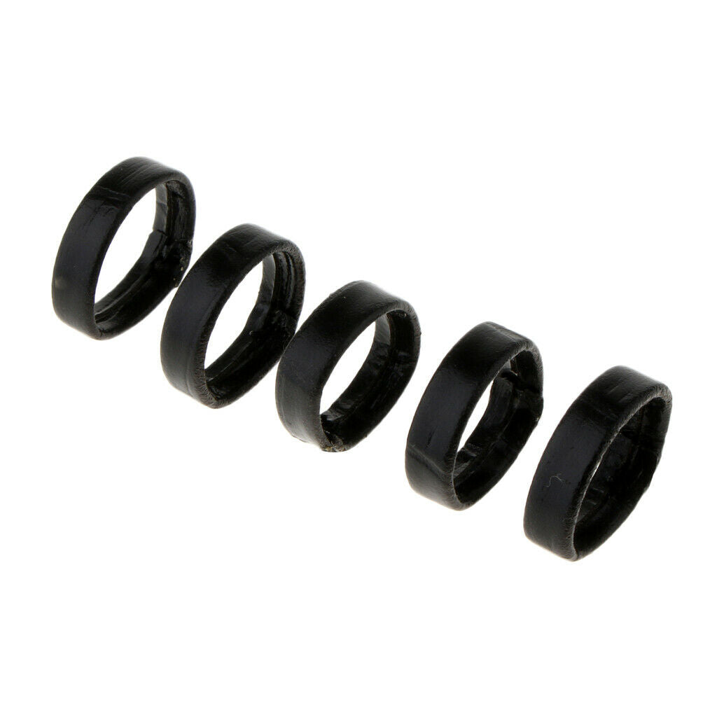 10Pcs 24mm PU Watch Band Watchband Replace Clasp Ring Strap Loop Fastener