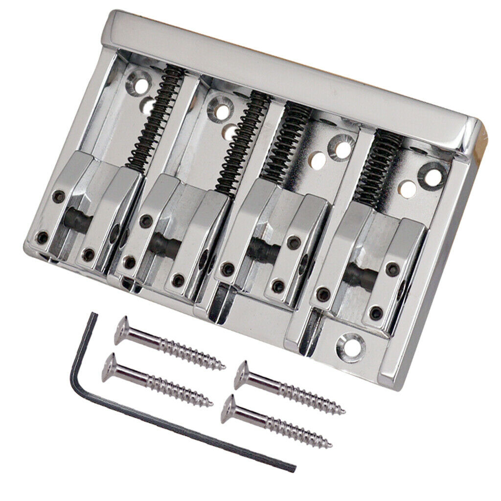 Exquisite 4 String Electric Bass Bridge Tailpiece Musical Instrument Accessories