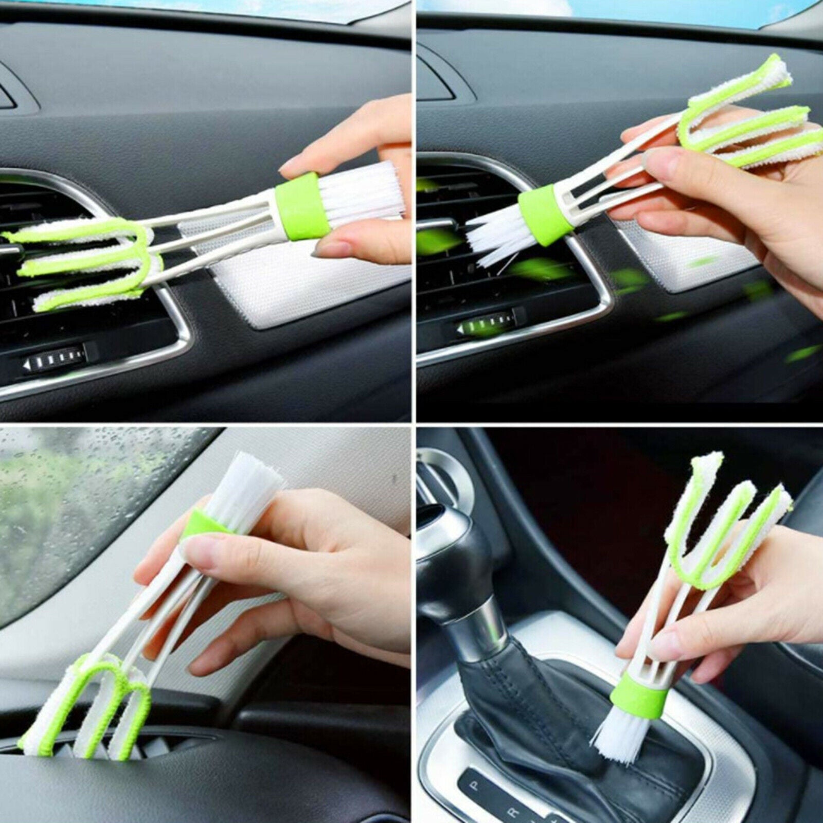 13x Car Detailing Brush Set Dashboard Air Outlet Clean Brush Tools