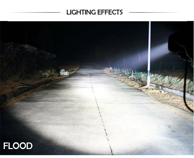 2x 24LED 168W Car Off Road Work Light Bar Flood Beam Driving Fog Lamp w/ Bracket