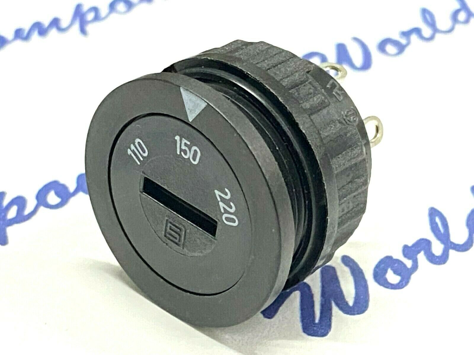 1pcs - SCHURTER SWM 110 150 220 3PST 10A 250V Voltage selector switch
