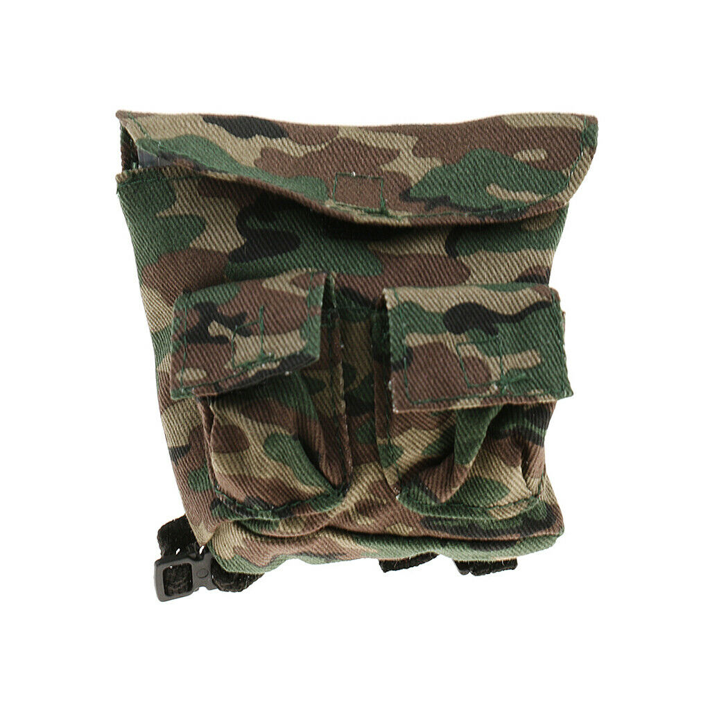 1/6 Soldiers Jungle Camouflage Backpack Shoulder Bag for 12'' Action Figures UK