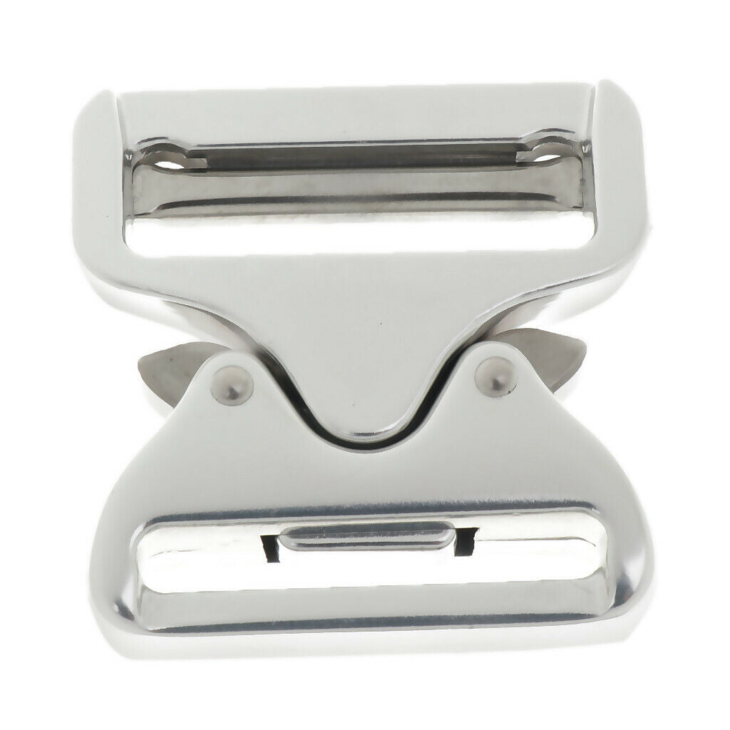 Aluminum Alloy Outdoor Quick Release Harness Webbing Buckle for 4.4cm Belt