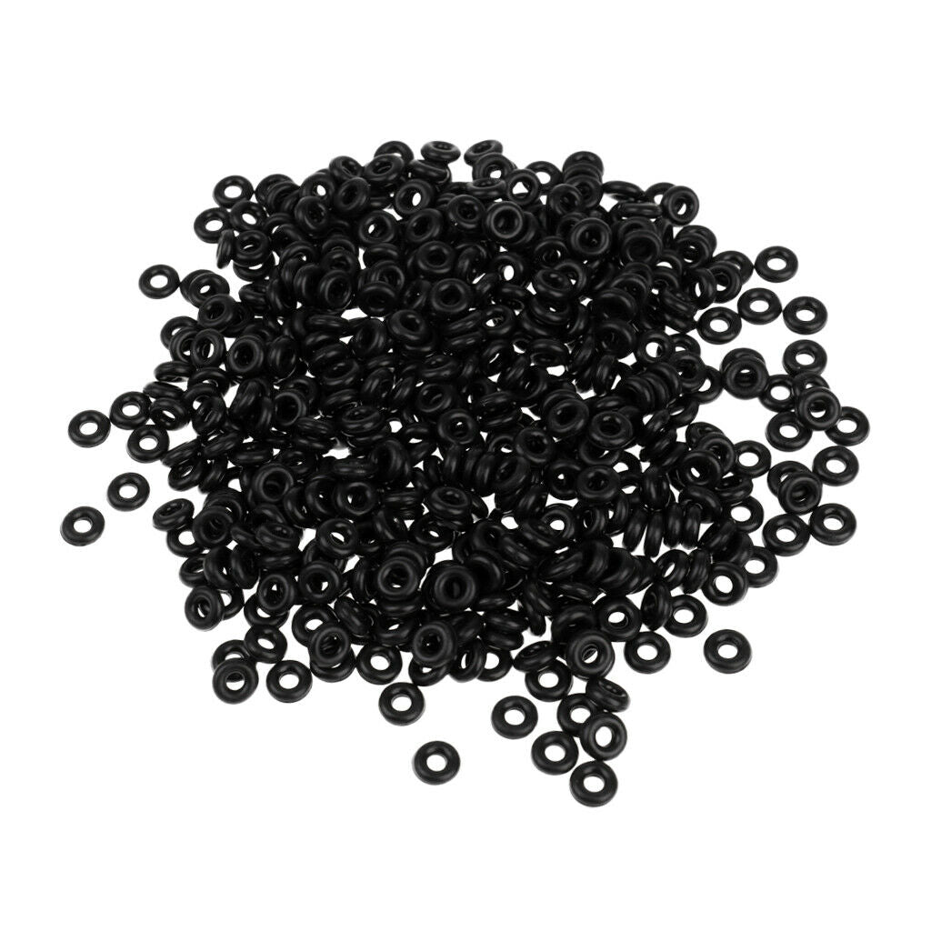 Fishing O Shaped Rings Tippet Connect Rubber Ring Fishing Line Connectors