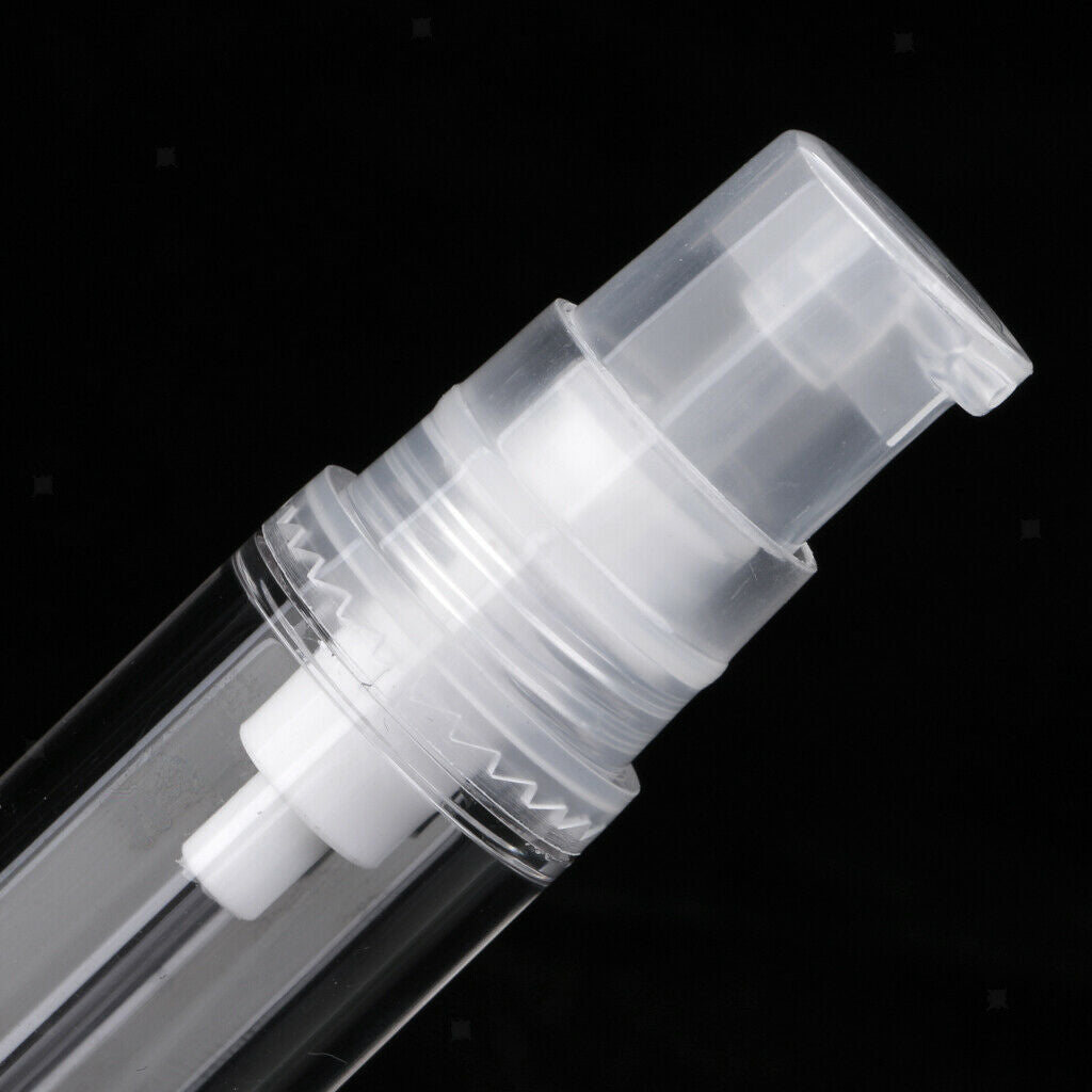 5x10ml Pump Bottle Refillable Empty Essential Oil Flask, Perfume,