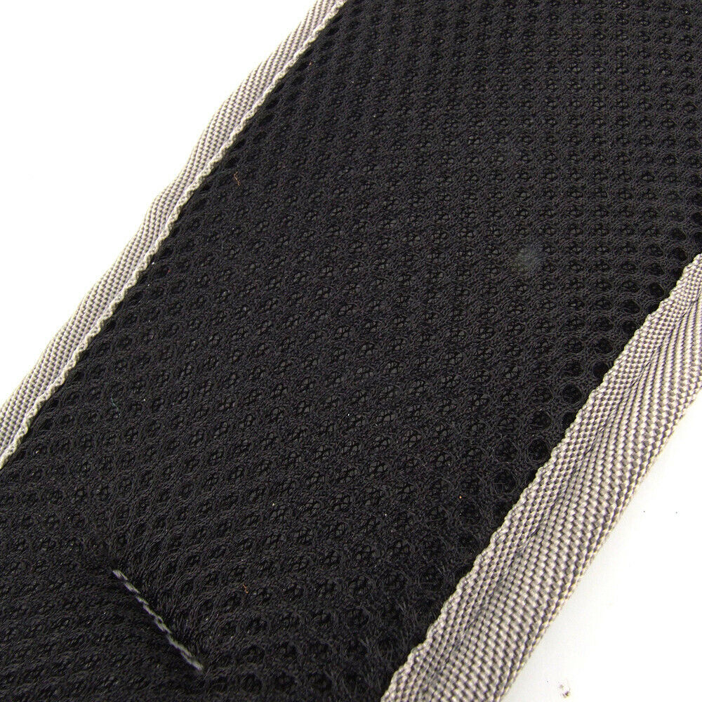 1 Pair of Backpack Rucksack Shoulder Strap Belt Cushions Pad with Buckle Black