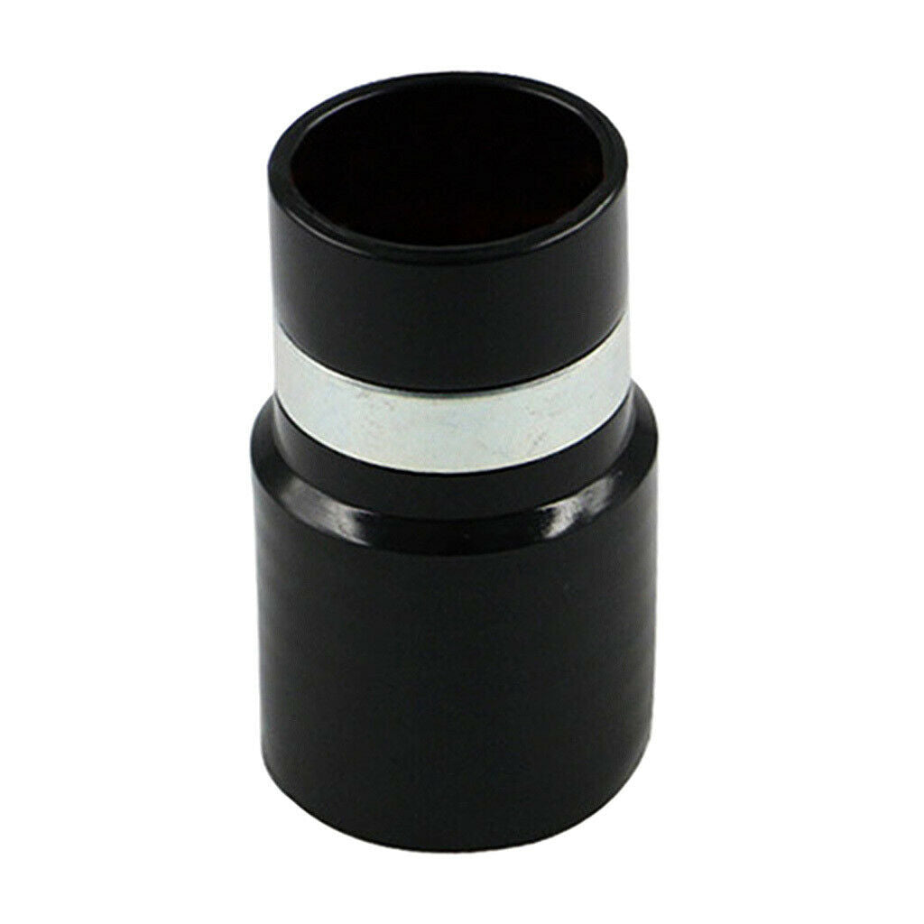 Pack of 2 Vacuum Cleaner Power Tool Dust Extraction Hose Adaptor 32mm Black