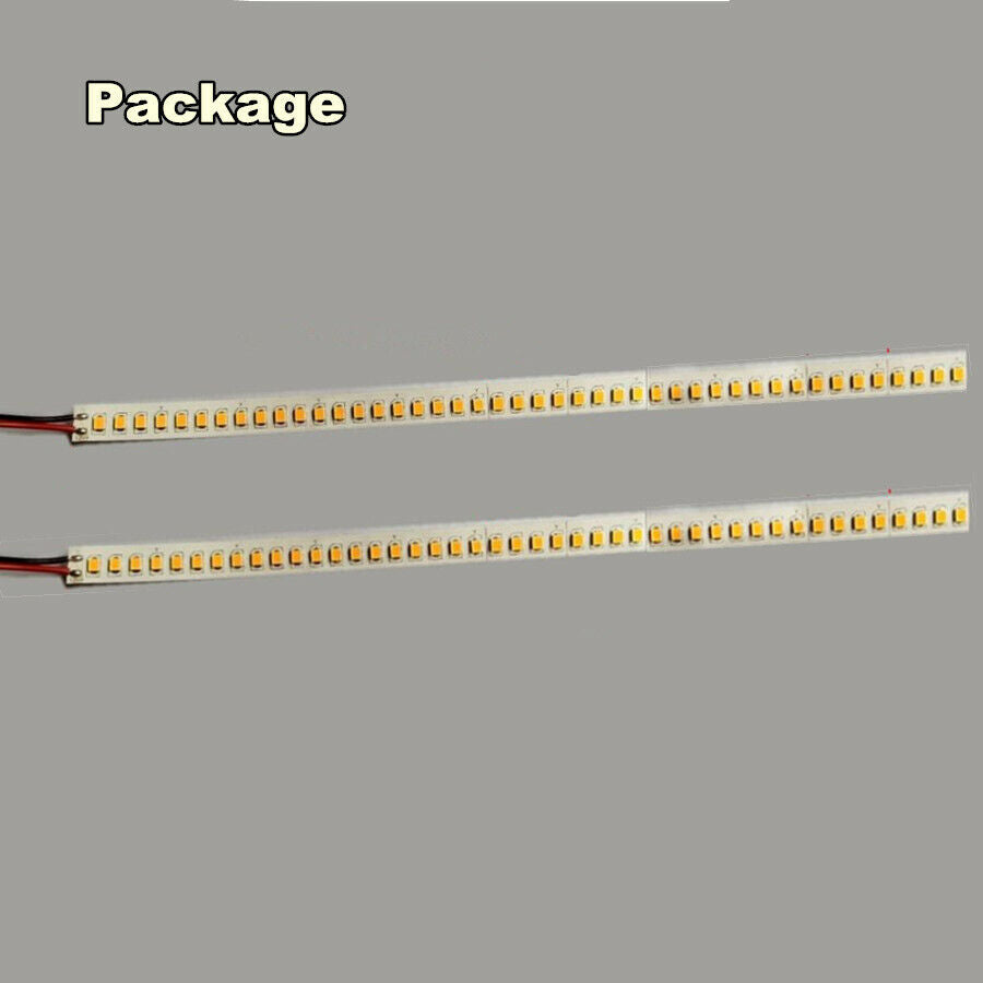 2Pcs LED Error Free Rear Mirrors Flexible Turn Signal Strip Light Lamp Universal