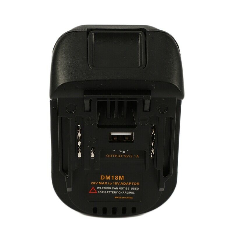 20V To 18V Battery Conversion Dm18M Li-Ion Charger Tool Adapter For Makita Bl1I3