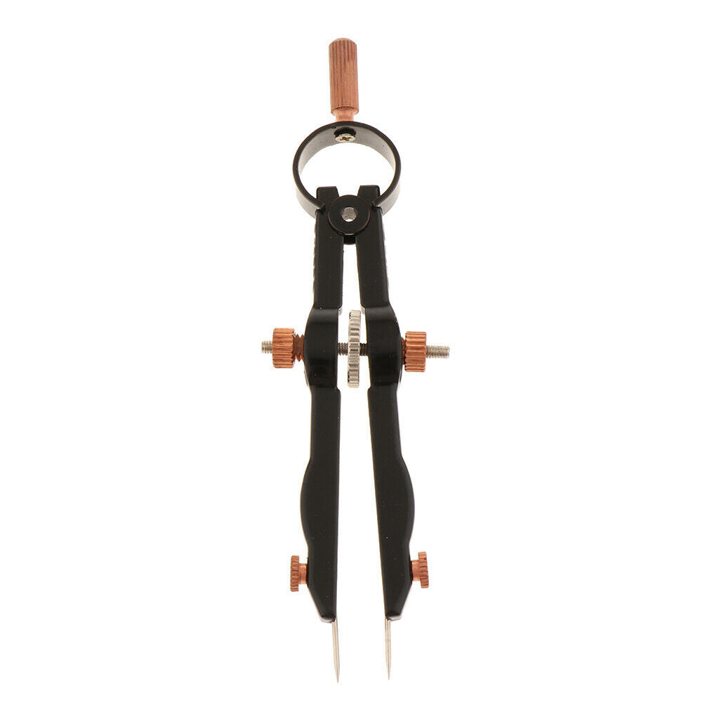 Steel Stationery Spring Bow Dividers Compass 1.89 inch Max Opening