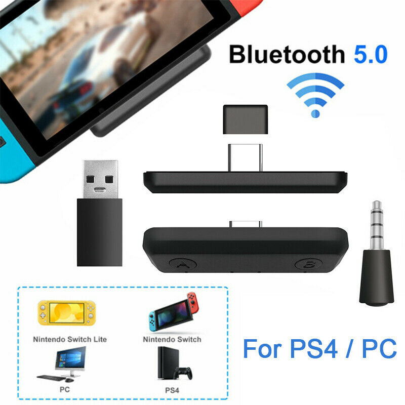 Wireless Bluetooth Adapter USB Transmitter Audio Receiver for Nintend SwitchBDA