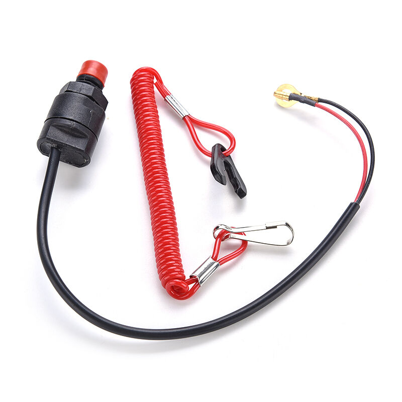 General Boat Outboard Engine Motor Kill Stop Switch & Safety Tether Lanya.l8