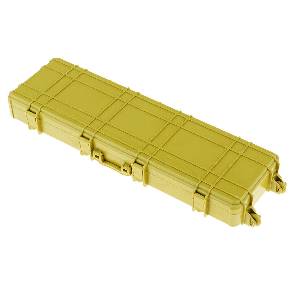 1/10 Scale RC Rock Crawler Simulated Suitcase Luggage Carrier for D90 Yellow