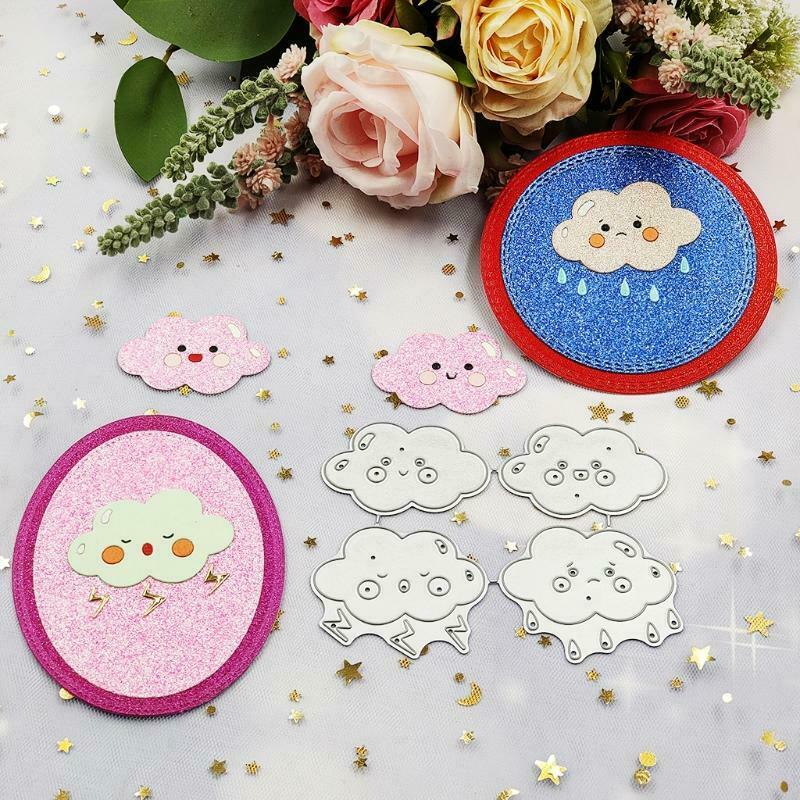 Clouds Metal Cutting Dies Stencil Scrapbooking DIY Album Stamp Paper Card Mold