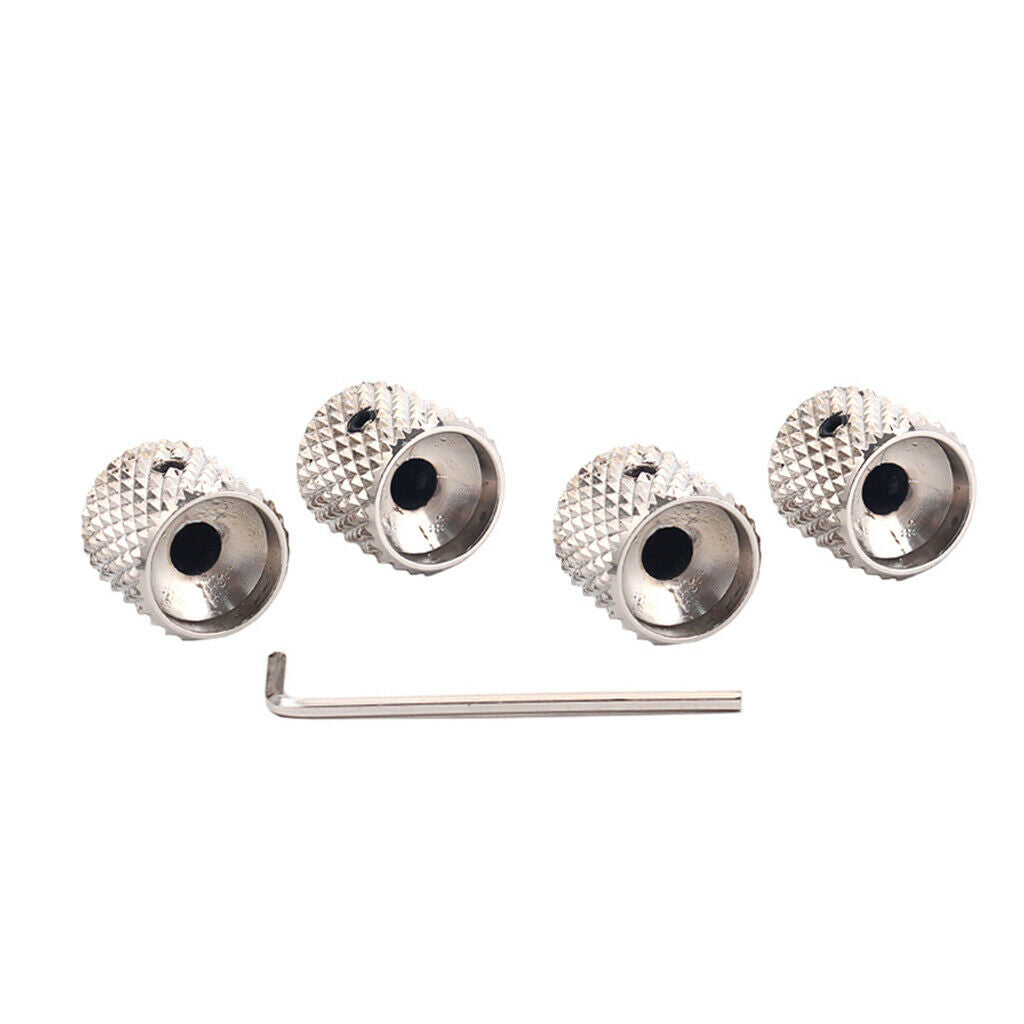 Guitar Control Volume Dome Knob 20mm for Guitar Musical Accessory Set Nickel