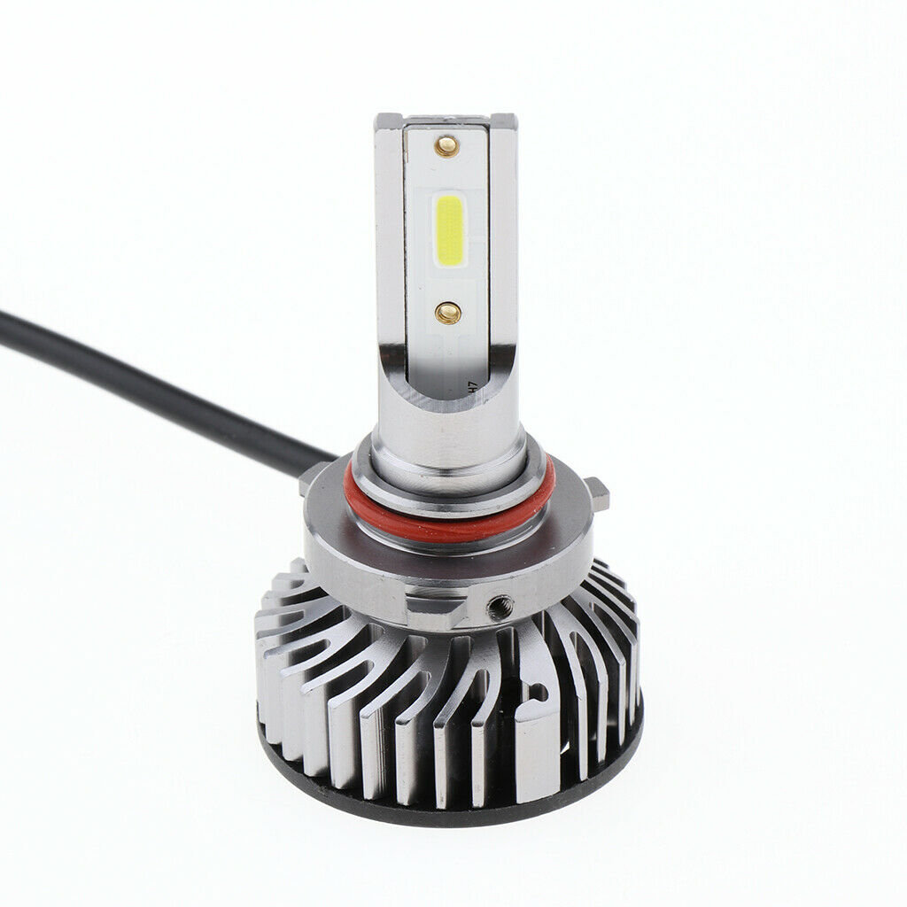 2pcs 8000LM 9006 30W 6500K LED Xenon White Headlight Bulbs High/Low Beam
