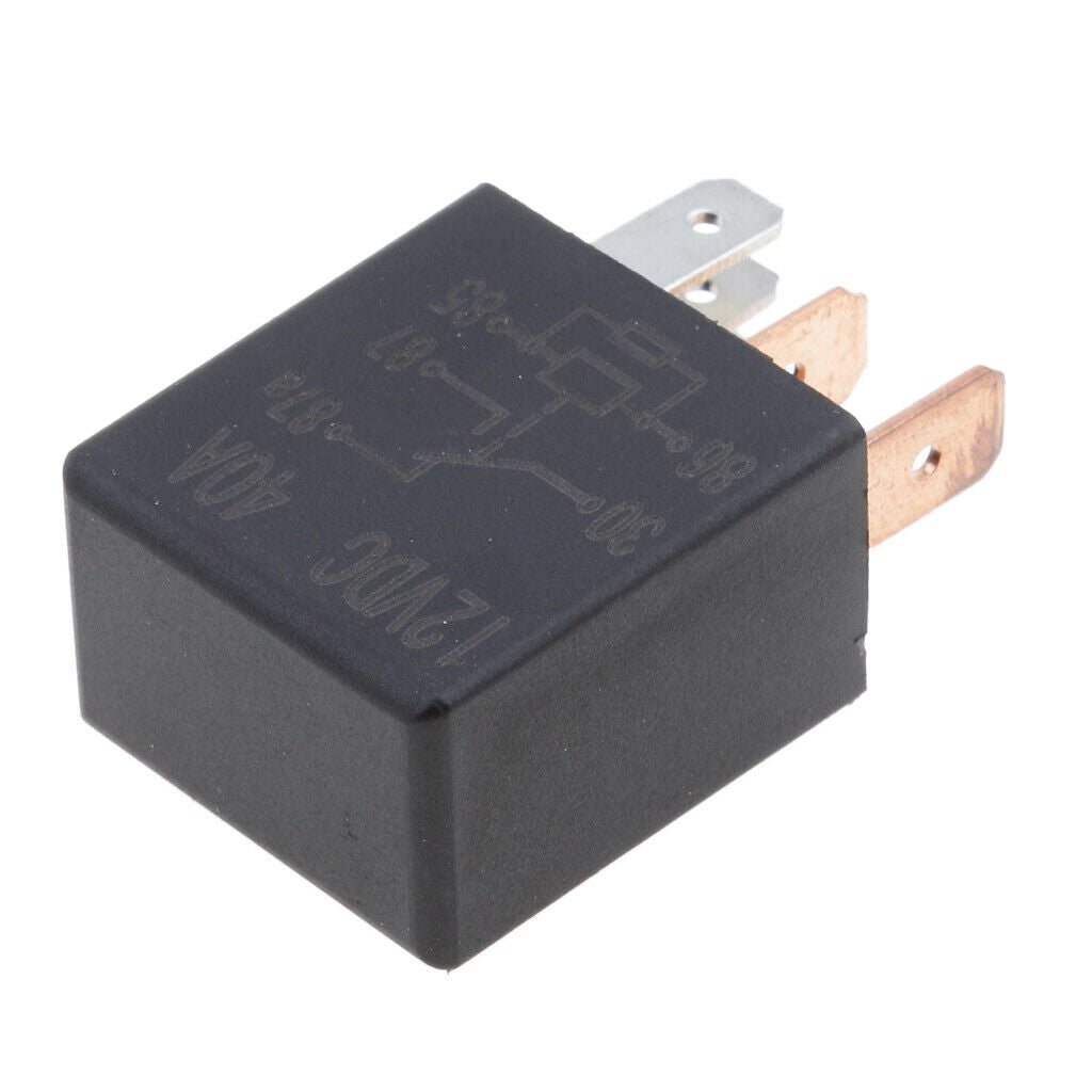 5 PACK  30 AMP 12V DC Waterproof Micro Automotive  Relay 5Pins