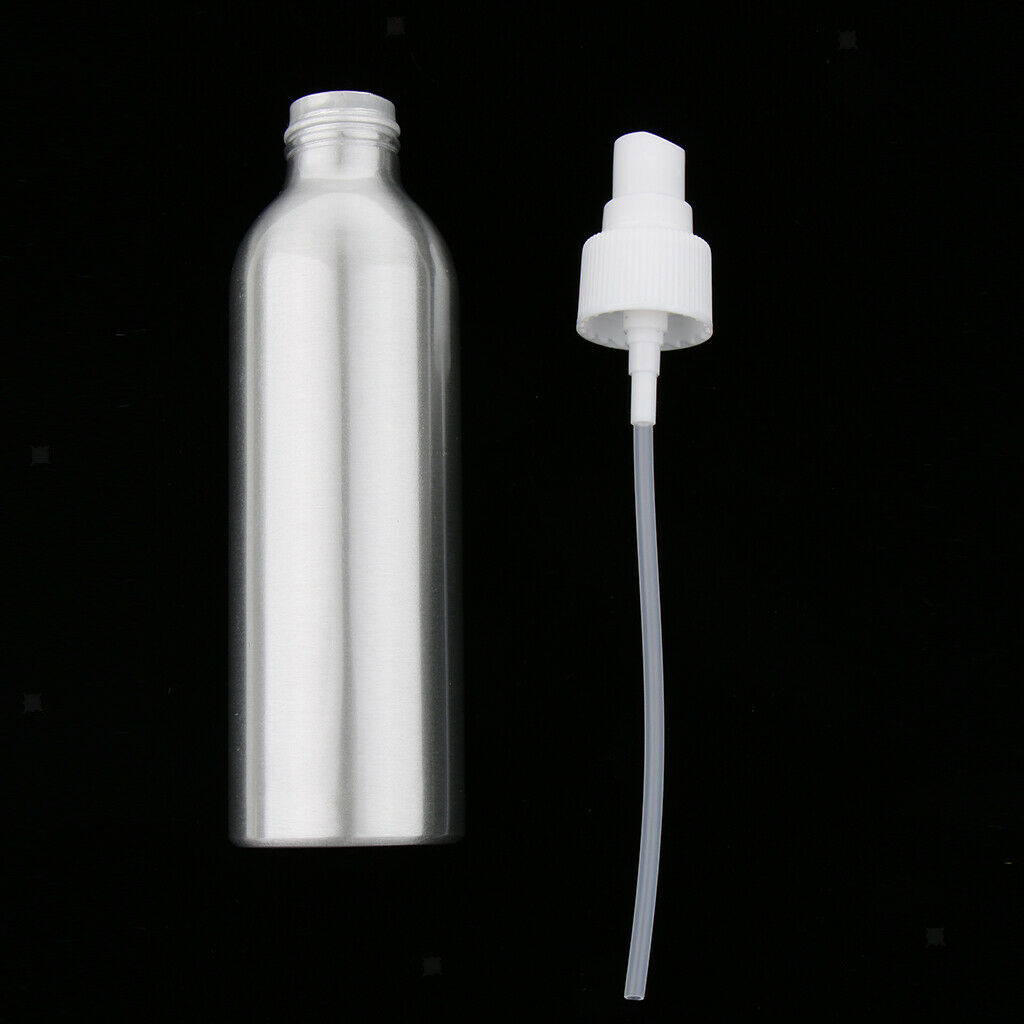 2x120/150ml Aluminum Empty Refillable Fine Mist Spray Bottle Perfume Sparyer